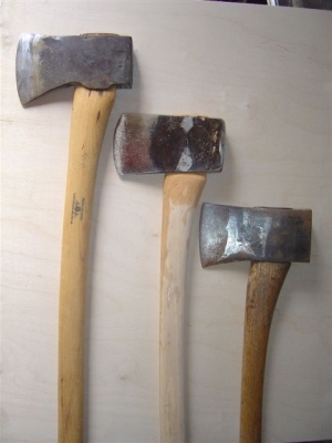 Old Axes - Pole & Paddle Canoe Old Axes - Pole & Paddle Canoe