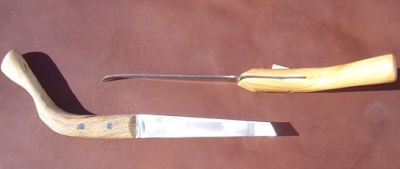 manufactured crooked knives